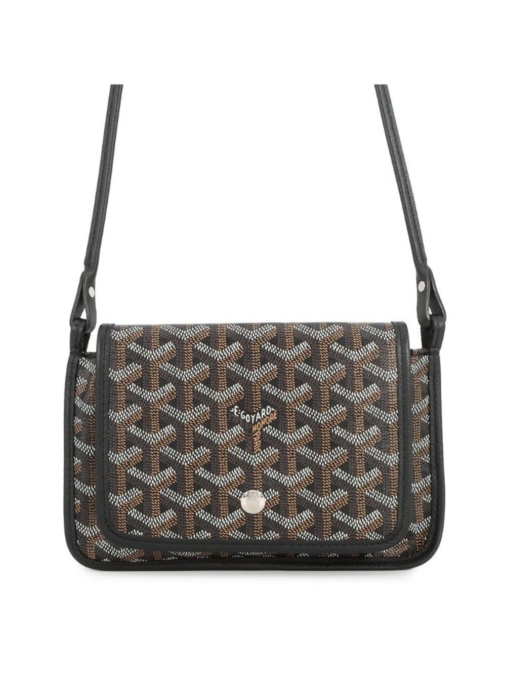 Goyard Shoulder Bag Plumet Pouch Wallet Black